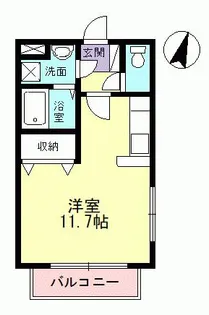 タオルミーナ【2階】の間取り