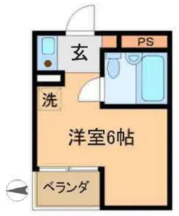 オーク・ビル【5階】の間取り