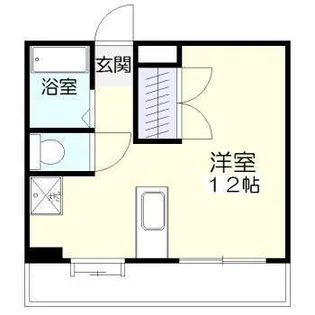 サンライズ橘【5階】の間取り