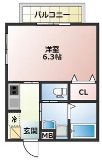 Saint jurien Village【1階】の間取り