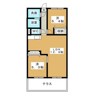 Bravery May【2階】の間取り