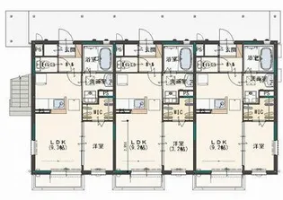 ヴィラルーチェA【1階】の間取り