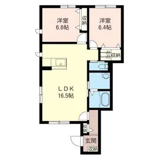 オーブ II【1階】の間取り