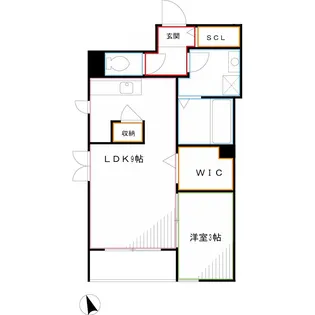 Viale吉祥寺【2階】の間取り