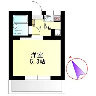 フォレット西生田【2階】の間取り