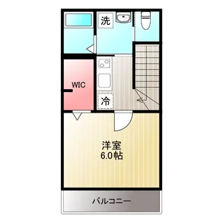 ラフィネ東小金井【2階】の間取り