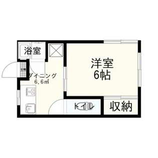 安藤ハイツ【2階】の間取り