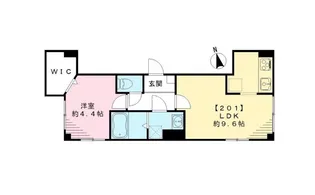 Grass Rose グラスローゼ【2階】の間取り