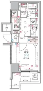 クレヴィスタ大井町【2階】の間取り