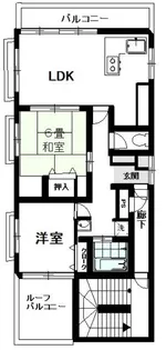 光が丘パークビル【2階】の間取り