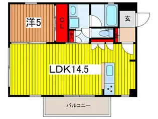 Hills East高砂【3階】の間取り