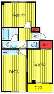 GHハウス目白【1階】の間取り