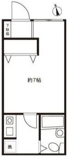 リベラル宮崎台【1階】の間取り