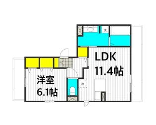 ダイヤモンド・ディールーム【2階】の間取り