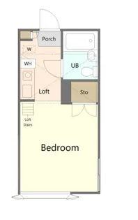 メゾン三軒茶屋【2階】の間取り
