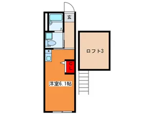 赤羽台Amulet【2階】の間取り