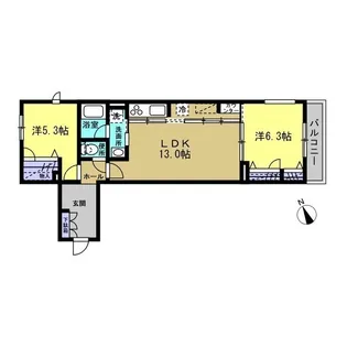 Relafort【2階】の間取り