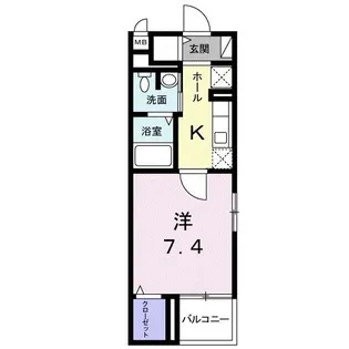 Kent.S【2階】の間取り