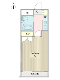 クレスト小金井【2階】の間取り