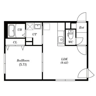 Primo Mare南郷通【1階】の間取り