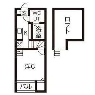 BrownSheep【1階】の間取り