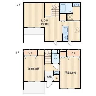 CASA MICHIの間取り