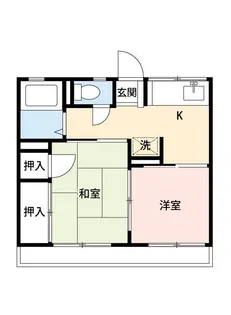 パミールC【1階】の間取り