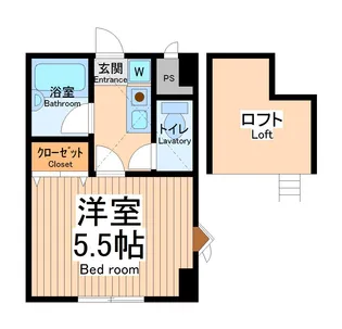 カインドハウス鹿沼公園【2階】の間取り