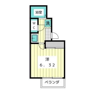 サントス・ハイツ【3階】の間取り