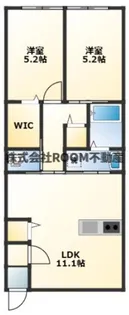 CASTELLO D【2階】の間取り