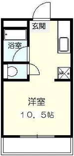 レジデンス11番館【1階】の間取り