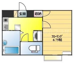 ジュネス湘南【1階】の間取り