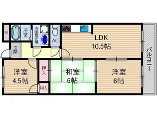 パールマンション【1階】の間取り