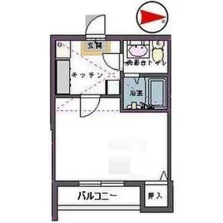 スマイス愛宕橋【1階】の間取り