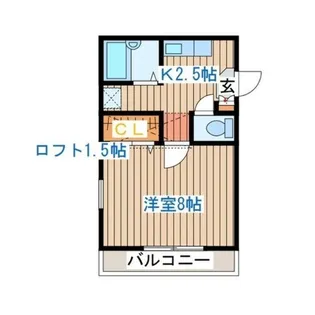 凛 河原町【2階】の間取り