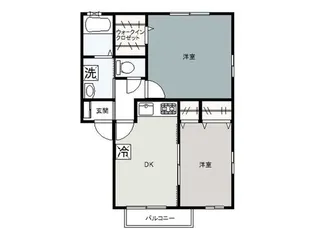 エスペランサ【1階】の間取り