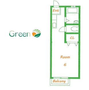 ハイツ・ライラック【2階】の間取り