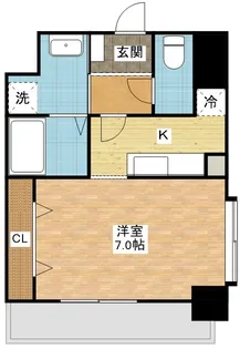 アイヒルズスミヨシ【3階】の間取り