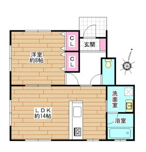 アリエッタ【1階】の間取り