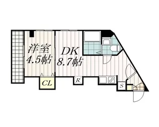 サザンクロス東千葉【2階】の間取り