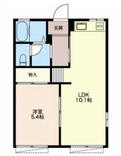 ベルテ A【1階】の間取り