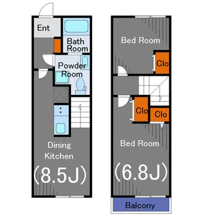 パインホーム【1階】の間取り