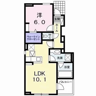 チェレステ B【1階】の間取り