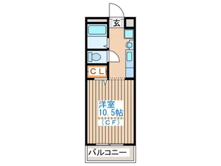 サンライズ志波町【3階】の間取り