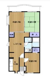 マローネ【2階】の間取り