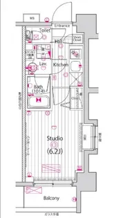 グランド・ガーラ横浜【10階】の間取り