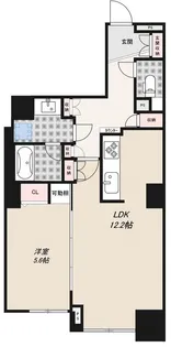 アマックス横浜【9階】の間取り