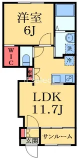 ソレイユ メイ【1階】の間取り