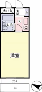 烏山ダイカンプラザ1号館【4階】の間取り