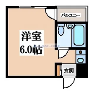 ソラーナ八戸ノ里【2階】の間取り